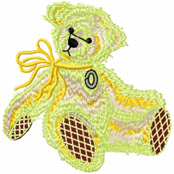 Teddy Embroidery Design 7